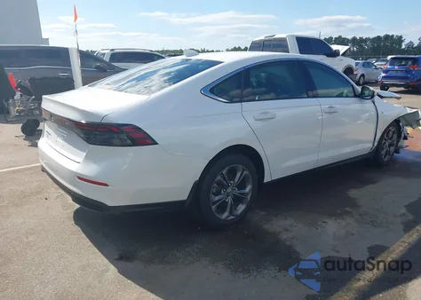 2024 Honda Accord Ex z USA, uszkodzony, nr VIN 1HGCY1F30RA087064